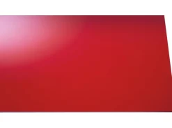 Acryl Platte Eben 3 mm Glatt Rot 500 mm x 500 mm