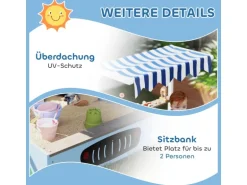 AIYAPLAY Sandkasten mit Abdeckung Imprägniert Kinder Sandbox mit Sitzbänken