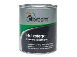 Albrecht Holzsiegel PU-Klarlack Transparent hochglänzend 375 ml
