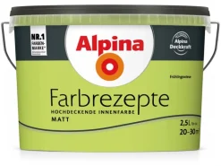 Alpina Farbrezepte Frühlingswiese matt 2,5 Liter