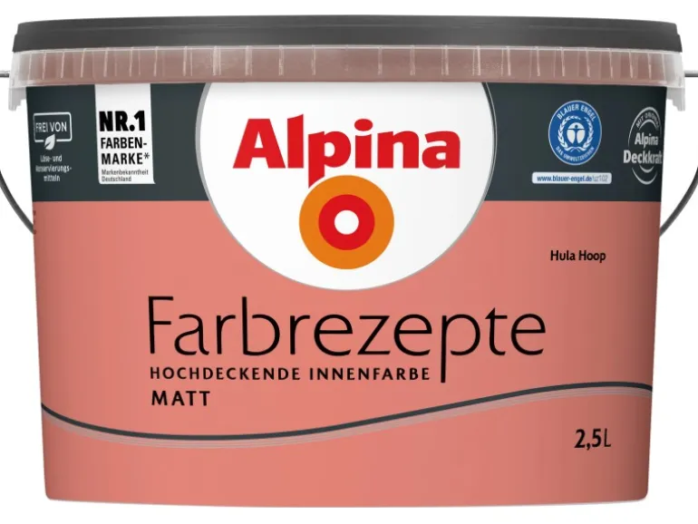 Alpina Farbrezepte Hula Hoop matt 2,5 Liter