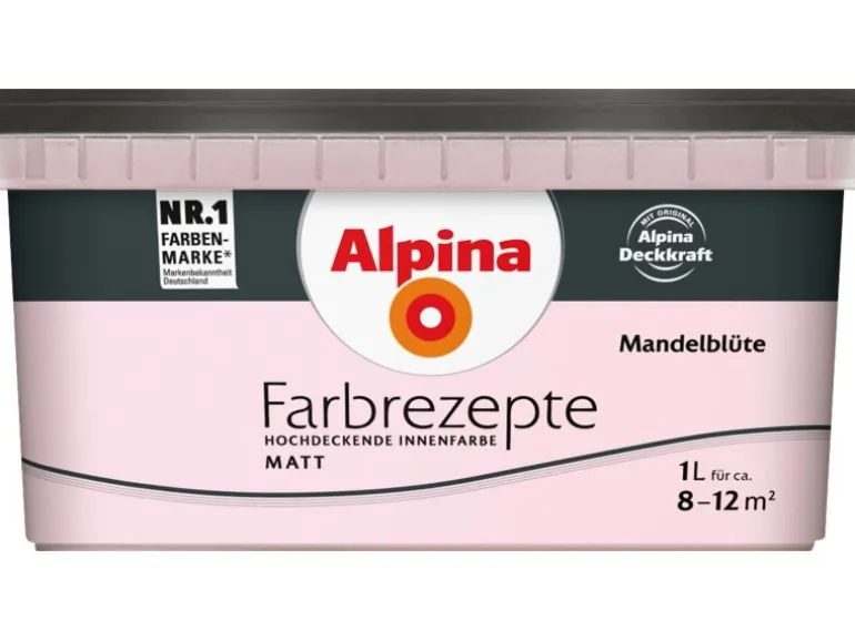 Alpina Farbrezepte Mandelblüte matt 1 Liter