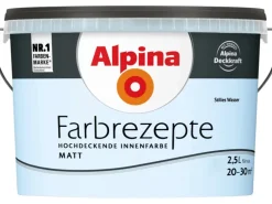 Alpina Farbrezepte Stilles Wasser matt 2,5 Liter