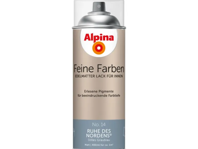 Alpina Feine Farben Sprühlack No. 14 Ruhe des Nordens® edelmatt 400 ml