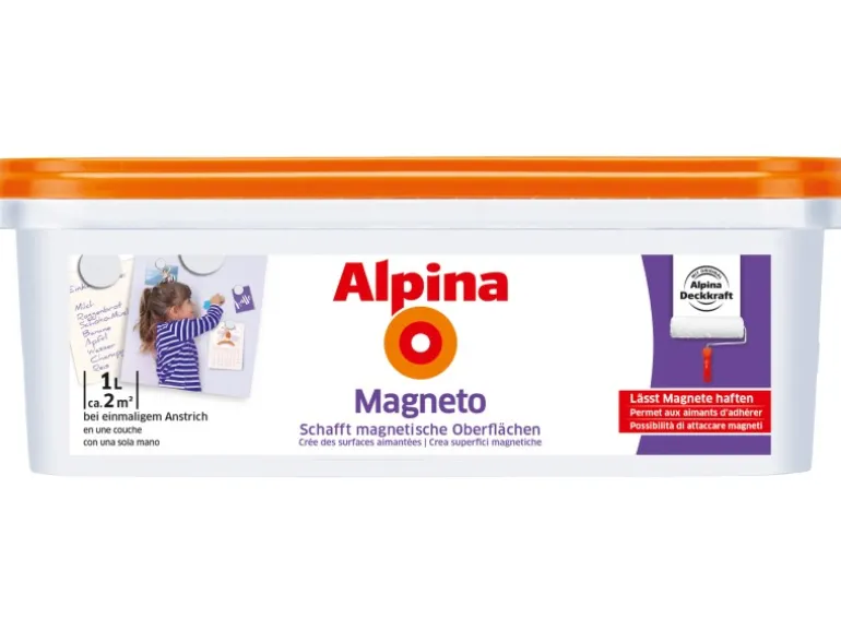 Alpina Magneto magnetische Grundfarbe 1 Liter