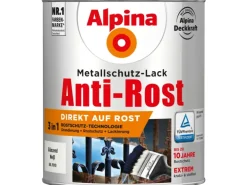 Alpina Metallschutz-Lack Anti-Rost Weiß glänzend 750 ml