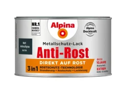 Alpina Metallschutz-Lack Anti-Rost Anthrazitgrau matt 300 ml