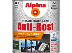 Alpina Metallschutz-Lack Anti-Rost Grün Hammerschlag 750 ml
