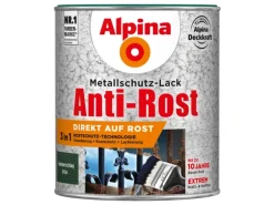 Alpina Metallschutz-Lack Anti-Rost Grün Hammerschlag 750 ml