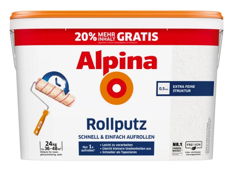 Alpina Rollputz 24 kg Weiß Matt