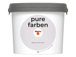 Alpina Wandfarbe Pure Farben Grauviolett 2,5 l