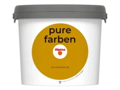 Alpina Wandfarbe Pure Farben Ockergelb 2,5 l