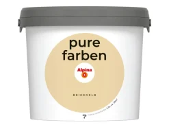 Alpina Wandfarbe Pure Farben Beigegelb 2,5 l