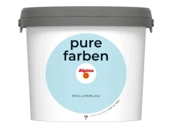 Alpina Wandfarbe Pure Farben Wellenblau 2,5 l