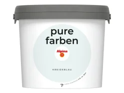 Alpina Wandfarbe Pure Farben Kreideblau 2,5 l
