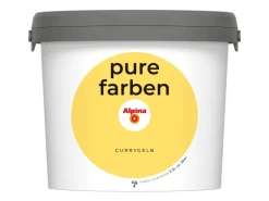 Alpina Wandfarbe Pure Farben Currygelb 2,5 l