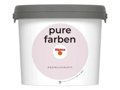 Alpina Wandfarbe Pure Farben Pastellviolett 2,5 l