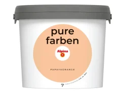 Alpina Wandfarbe Pure Farben Papayaorange 2,5 l