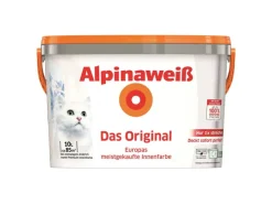 Alpinaweiß Wandfarbe Das Original Weiß Matt 10 l
