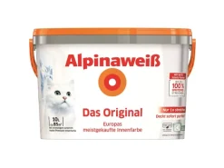 Alpinaweiß Wandfarbe Das Original Weiß Matt 10 l
