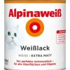 Alpinaweiß Weißlack extra matt 750 ml