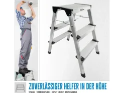 Aluminium Trittleiter GAT 3S