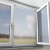 Aluminiumnetz Fenster Silber 120 x 100 cm