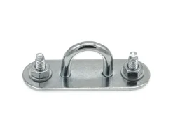 AMANKA Hängesessel Kette mit Deckenhaken 100 cm Aufhängung mit 2 Karabiner bis 230 kg