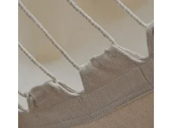 AMANKA XL-Hängesessel bis 100 kg Belastbar 155 x 125 cm Beige