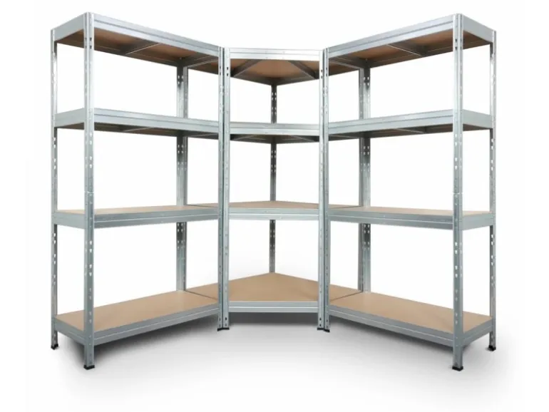 Ar Shelving Eck-Schwerlast-Steckregal Rivet Corner 180 cm x 90 cm x 90 cm x 45 c