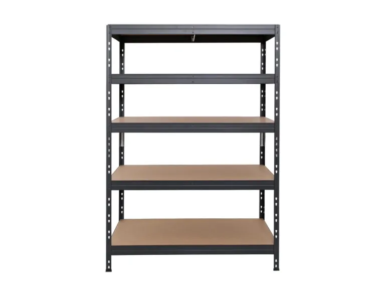 Ar Shelving Rivet Schwerlastregal 180 x 120 x 60 cm 5 Böden Anthrazit FSC®