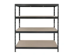 Ar Shelving Rivet Schwerlastregal 180 x 150 x 60 cm 4 Böden Anthrazit FSC®