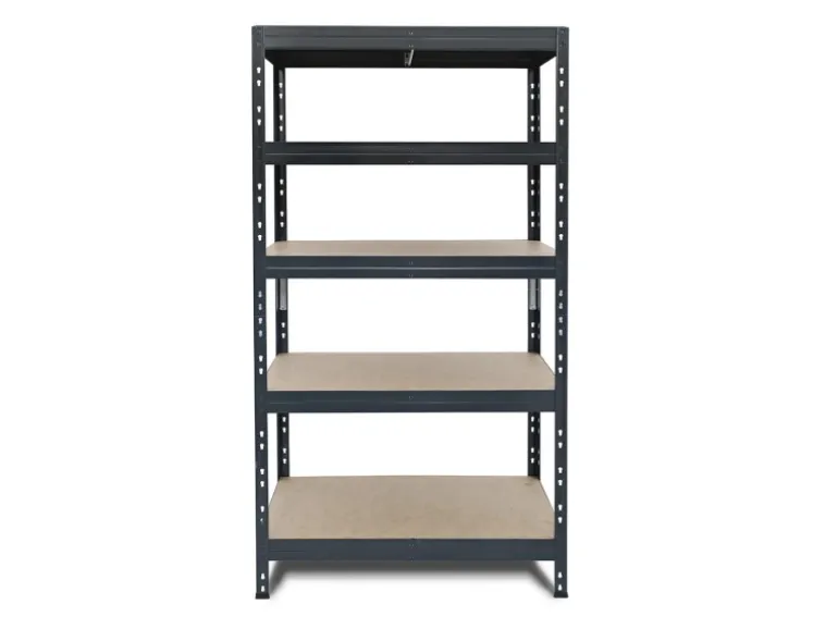 Ar Shelving Rivet Schwerlastregal 180 x 90 x 60 cm 5 Böden Anthrazit FSC®