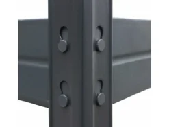 Ar Shelving Rivet Schwerlastregal 180 x 150 x 60 cm 5 Böden Anthrazit FSC®