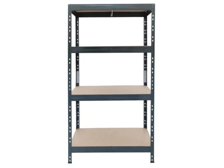 Ar Shelving Rivet Schwerlastregal 180 x 90 x 60 cm 4 Böden Anthrazit FSC®