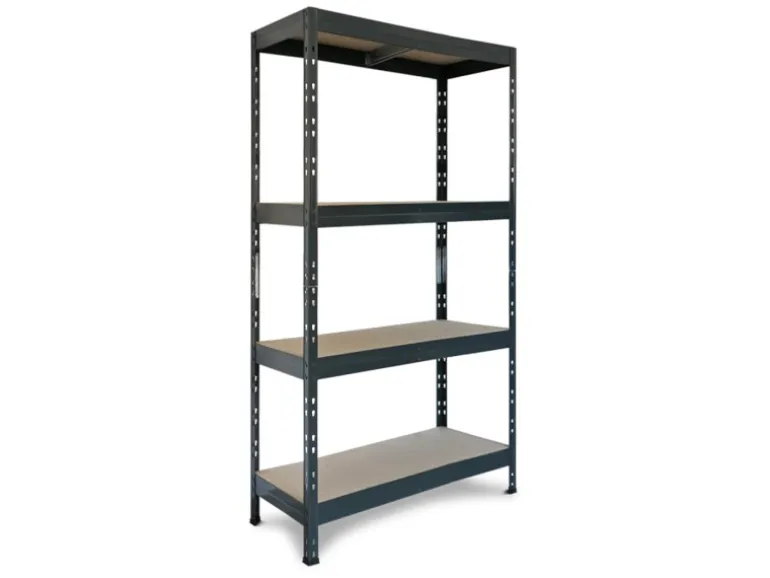 Ar Shelving Rivet Schwerlastregal 180 x 90 x 60 cm 4 Böden Anthrazit FSC®