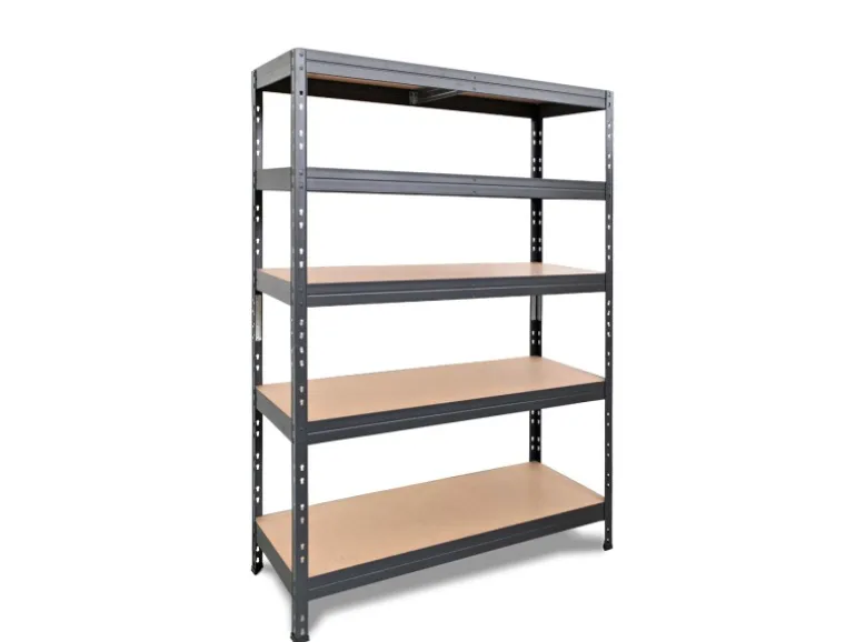 Ar Shelving Rivet Schwerlastregal 180 x 120 x 45 cm 5 Böden Anthrazit FSC®