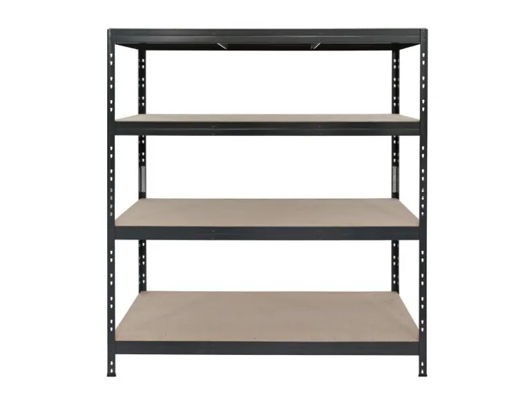Ar Shelving Rivet Schwerlastregal 180 x 150 x 45 cm 4 Böden Anthrazit FSC®