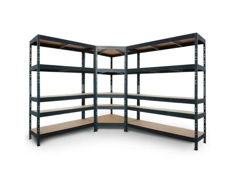 Ar Shelving Rivet Set 180 x 210 x 240 x 45 cm mit 5 HDF-Böden Anthrazit