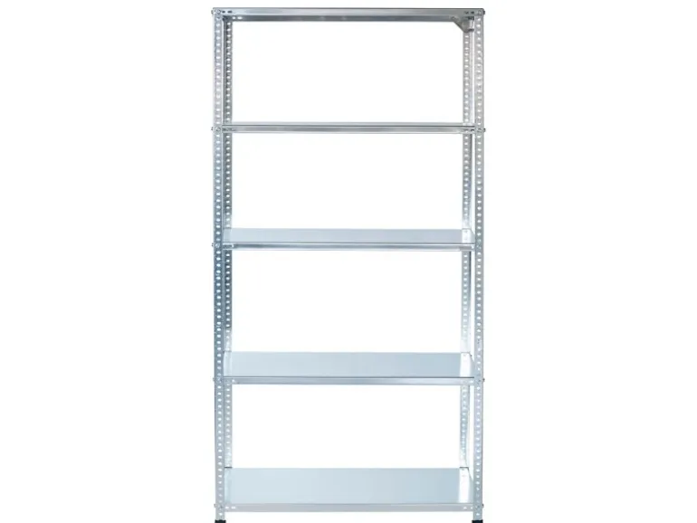 Ar Shelving Schraubregal Verzinkt 200 x 100 x 50 cm 5 Böden 100 kg