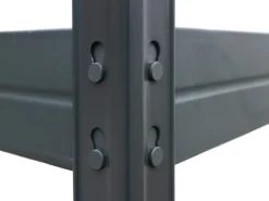 Ar Shelving Schwerlast-Steckregal Rivet M 180cm x 90 cm x 40cm 5B Anthrazit FSC®