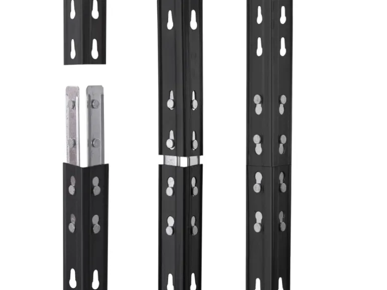 Ar Shelving Schwerlast-Steckregal Rivet M 180cm x 90 cm x 40cm 5B Anthrazit FSC®