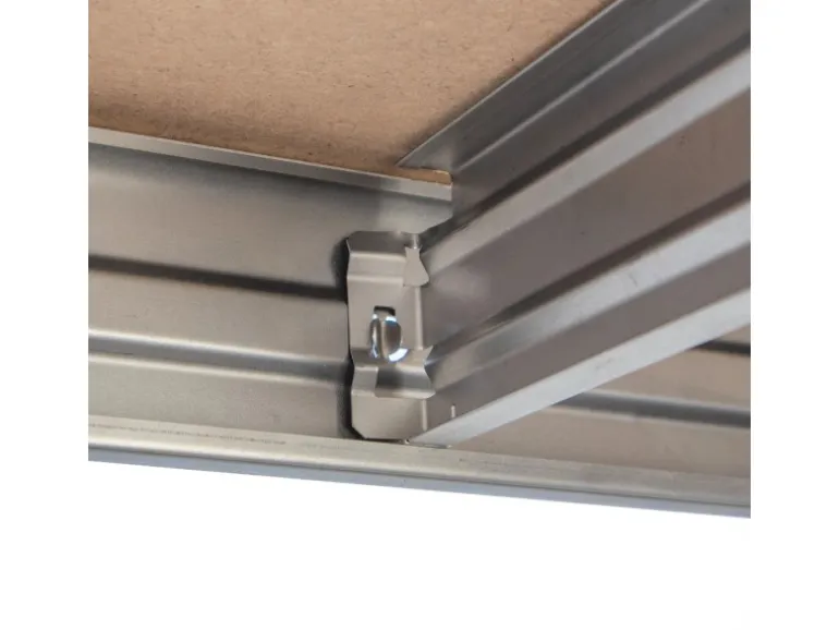 AR Shelving Schwerlast-Steckregal Bullrack Rivet Verzinkt 200 x 200 x 60 cm FSC®