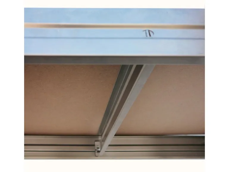 AR Shelving Schwerlast-Steckregal Bullrack Rivet Verzinkt 200 x 200 x 60 cm FSC®