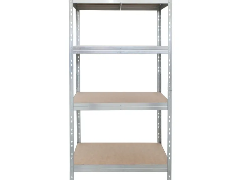 Ar Shelving Schwerlast-Steckregal Rivet 180 cm x 90 cm x 45 cm 4 Böden Verzinkt