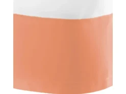 Arsvita Bistrogardine mit Schlaufen 150 cm x 45 cm Orange Rot