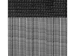 Arsvita Fadenvorhang Fadengardine Gardine Vorhang Prince 140 cm x 250 cm Schwarz