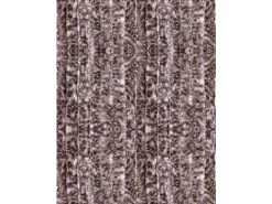 Arsvita Flauschvorhang Flauschgardine Vorhang 90 cm x 220 cm Meliert Beige Braun