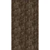 Arsvita Flauschvorhang Flauschgardine Vorhang 120 cm x 200 cm Unistreifen Braun
