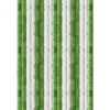 Arsvita Flauschvorhang Flauschgardine Vorhang 90 cm x 220 cm Unistreifen Grün Weiß